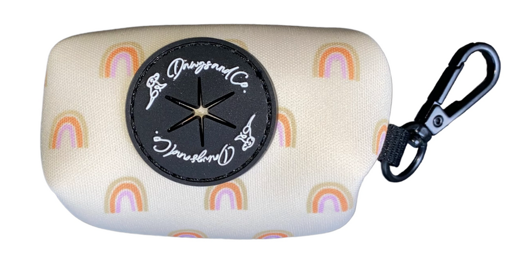 Rainbow Poo Bag Holder